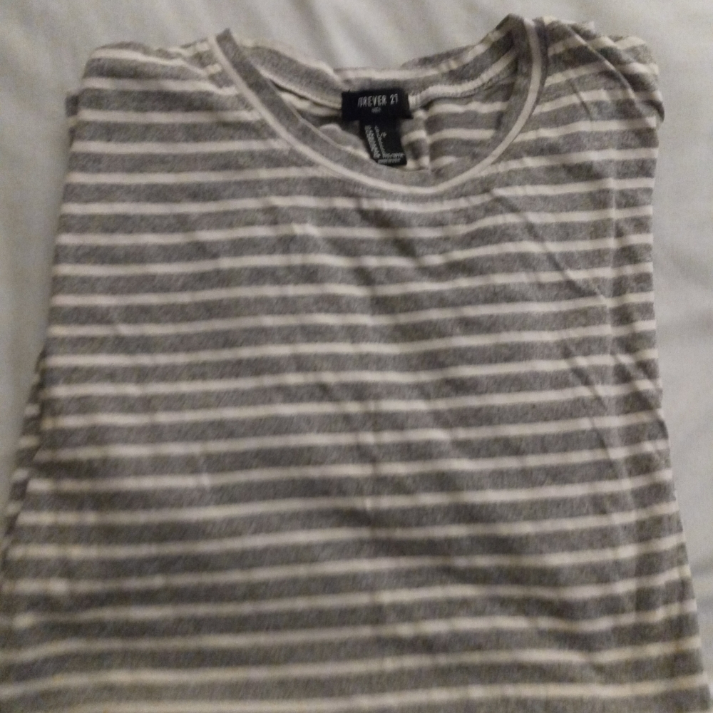 Forever 21 strip shirt
